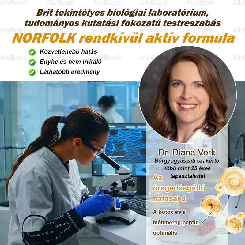 Mayo tisztviselő: AllyBee® bőrkezelő krém öregedésgátló, hidratáló, bőrjavító, egyenletes tónus, pattanások és sötét foltok kezelése, szemölcs és anyajegy eltávolítása, pikkelysömör enyhítése