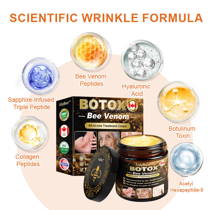 Made and Shipped from USA | | Allybee™ BOTOX Bee Venom All-in-one Treatment Cream | LAST DAY 80% OFF