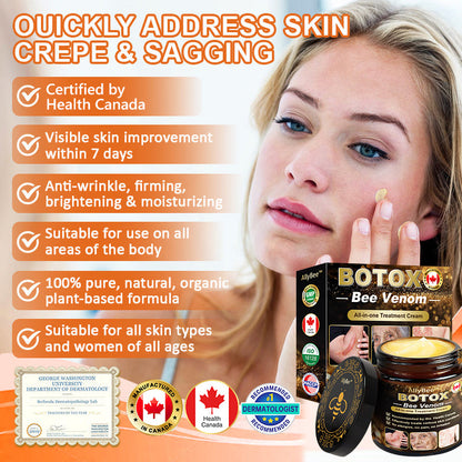 Made and Shipped from USA | | Allybee™ BOTOX Bee Venom All-in-one Treatment Cream | LAST DAY 80% OFF