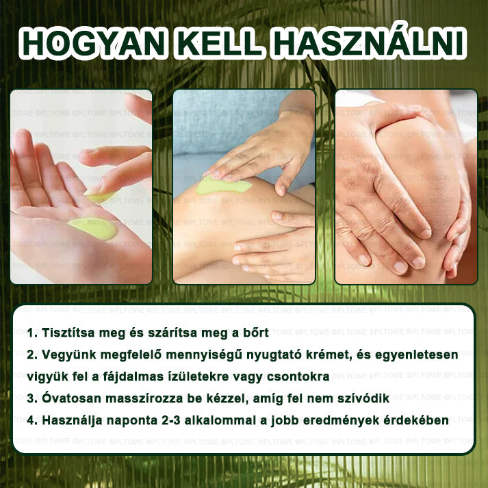 PLTOWE® Arnebia Ízületi és Csontfájdalom Enyhítő Krém (AAOS ajánlja)