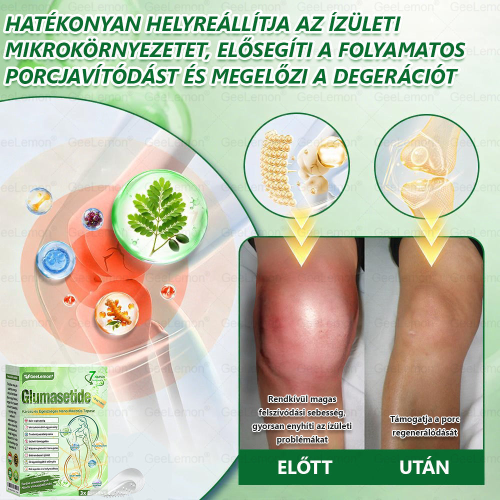 🎄Karácsonyi leárazás 🎄𝐆𝐞𝑒𝐿𝑒𝐦𝐨𝐧® Glumasetide 8 az 1-ben Karcsú és Egészséges Nano Mikrotűs Tapasz 🇭🇺✨✨