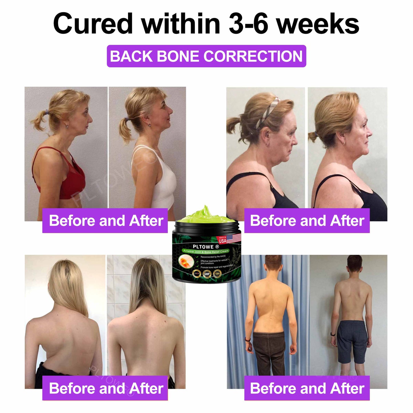 PLTOWE® Arnebia Joint and Bone Relief Cream(AAOS Recommends)