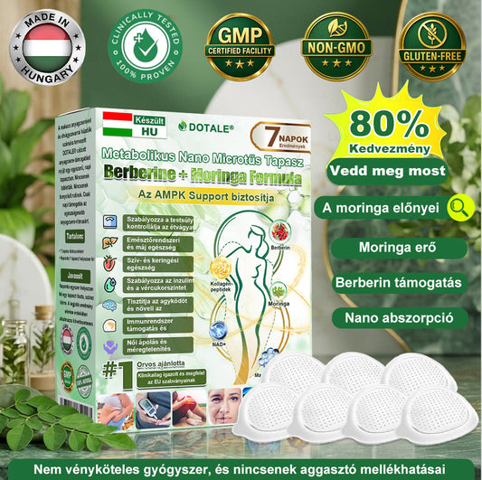 Utolsó lehetőség! Ne hagyd ki ezt a lehetőséget 50%-os kedvezménnyel! | 𝑫𝑶𝑻𝑨𝑳𝑬® Metabolit Nano Mikroszálas Tapasz
