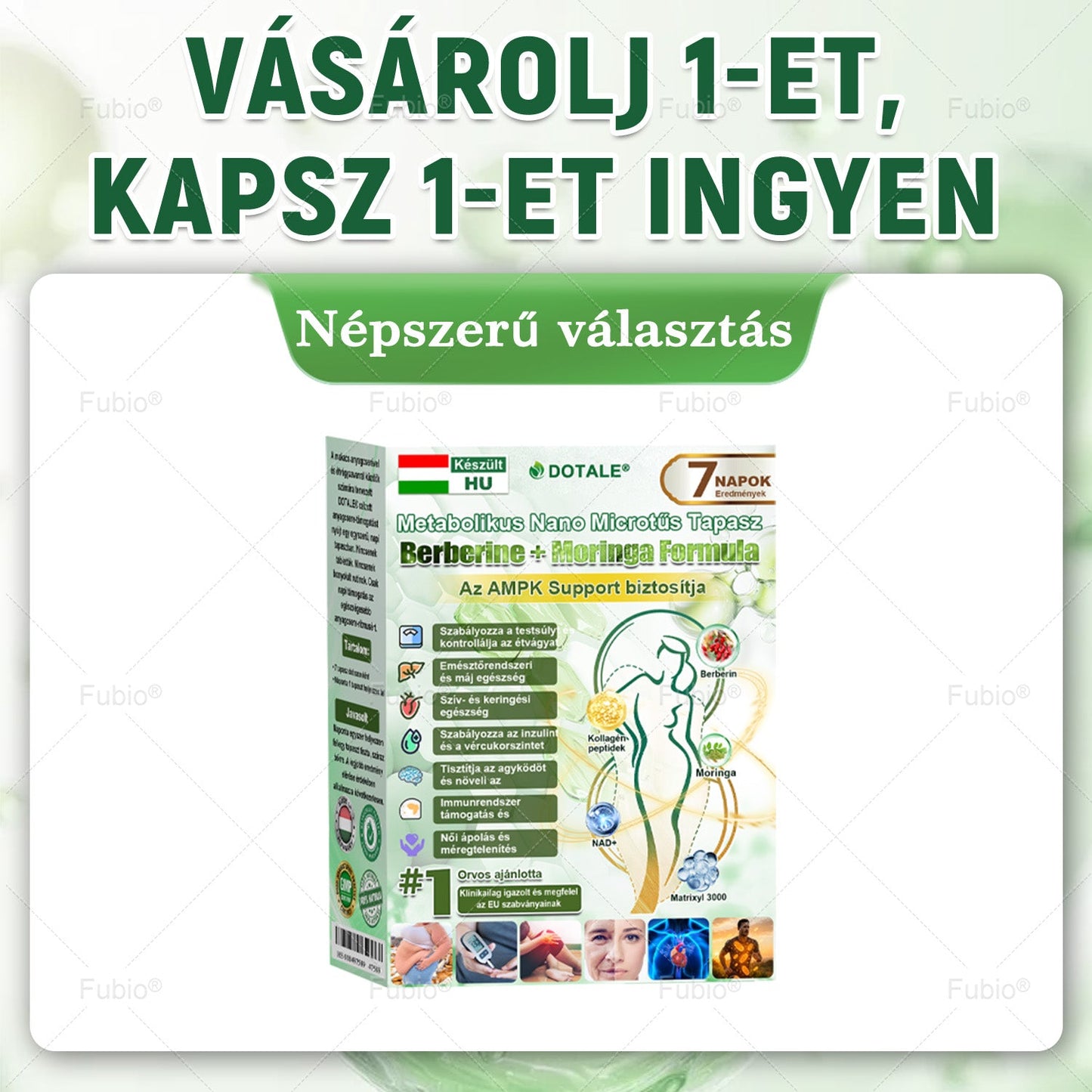 Utolsó lehetőség! Ne hagyd ki ezt a lehetőséget 50%-os kedvezménnyel! | 𝑫𝑶𝑻𝑨𝑳𝑬® Metabolit Nano Mikroszálas Tapasz