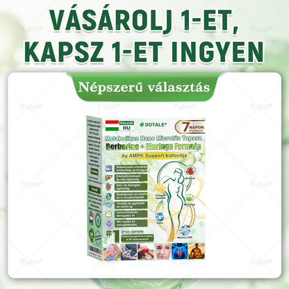 Utolsó lehetőség! Ne hagyd ki ezt a lehetőséget 50%-os kedvezménnyel! | 𝑫𝑶𝑻𝑨𝑳𝑬® Metabolit Nano Mikroszálas Tapasz