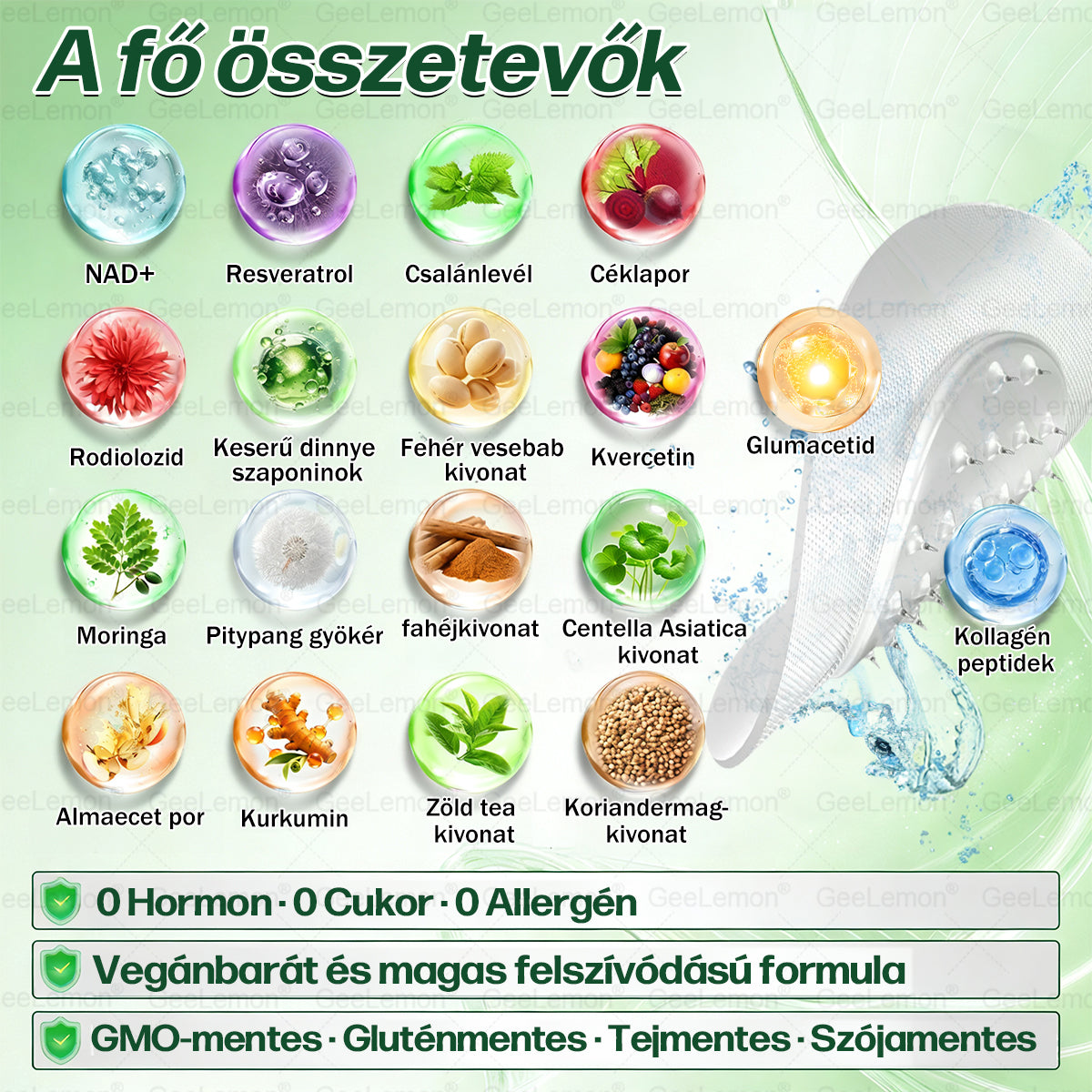 🎄Karácsonyi leárazás 🎄𝐆𝐞𝑒𝐿𝑒𝐦𝐨𝐧® Glumasetide 8 az 1-ben Karcsú és Egészséges Nano Mikrotűs Tapasz 🇭🇺✨✨