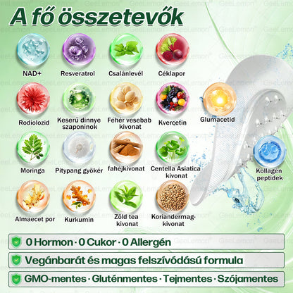 🎄Karácsonyi leárazás 🎄𝐆𝐞𝑒𝐿𝑒𝐦𝐨𝐧® Glumasetide 8 az 1-ben Karcsú és Egészséges Nano Mikrotűs Tapasz 🇭🇺✨✨