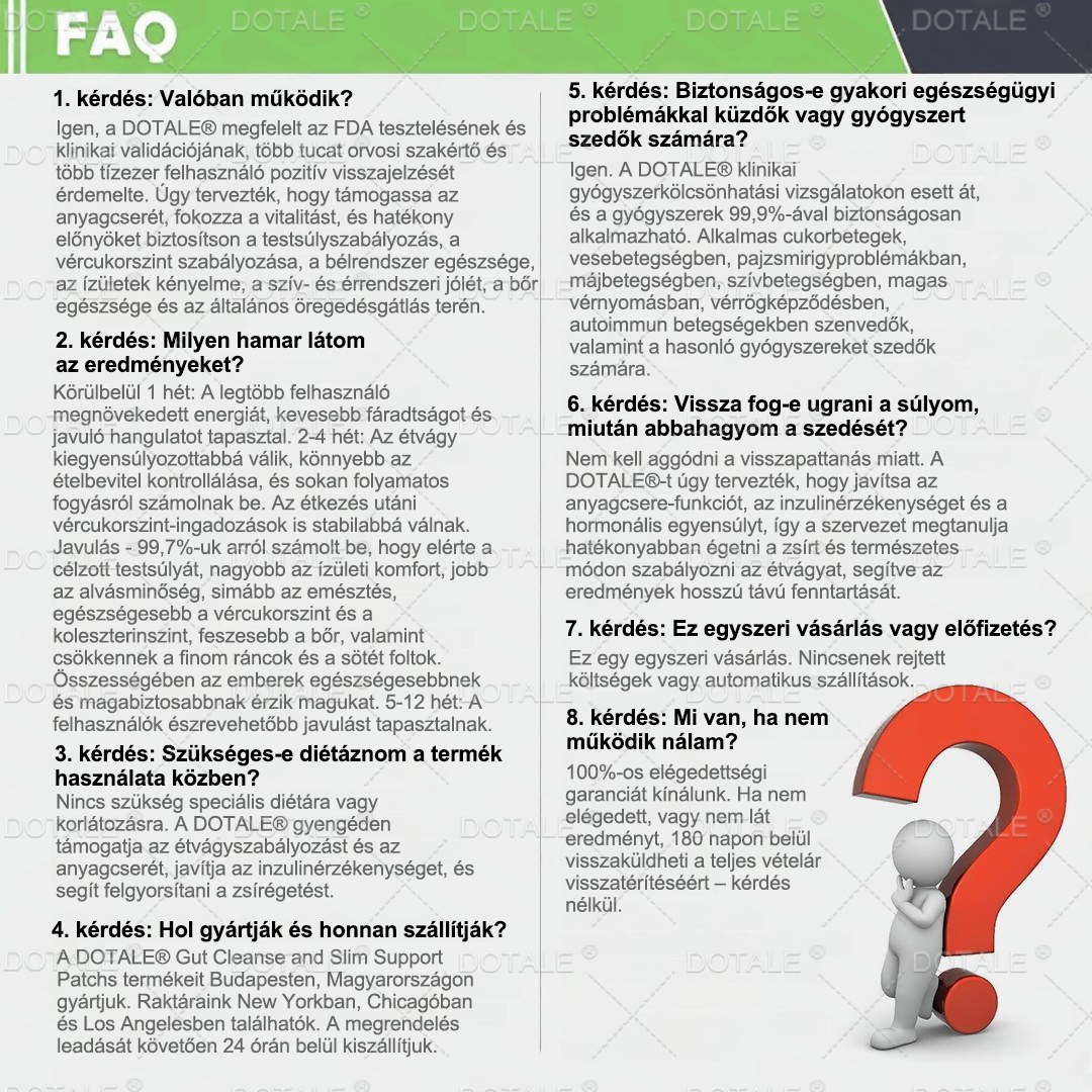 Utolsó lehetőség! Ne hagyd ki ezt a lehetőséget 50%-os kedvezménnyel! | 𝑫𝑶𝑻𝑨𝑳𝑬® Metabolit Nano Mikroszálas Tapasz