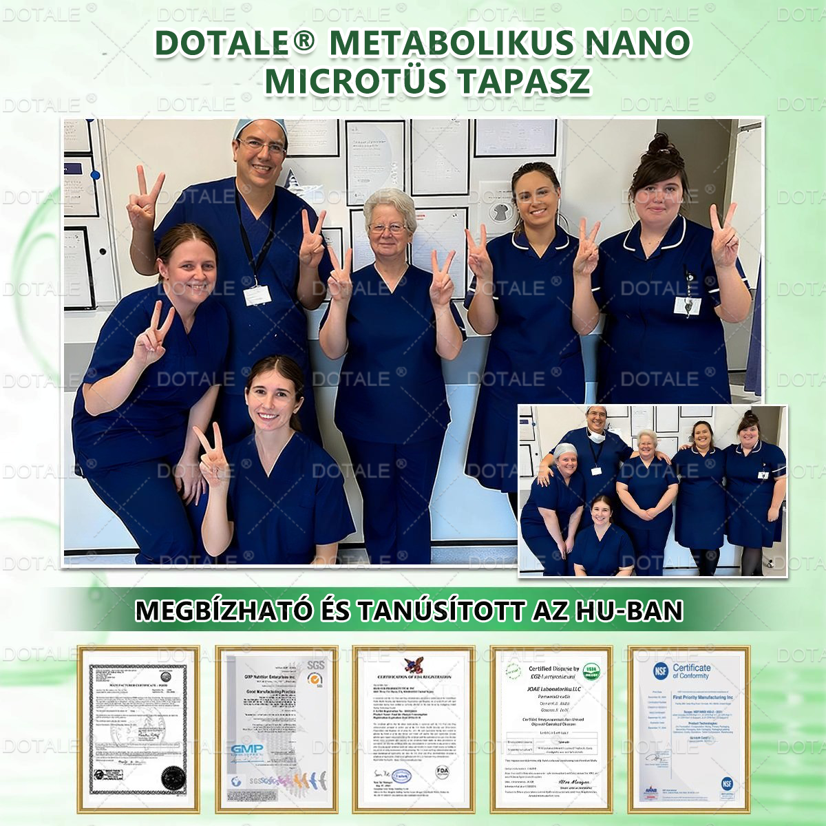 Utolsó lehetőség! Ne hagyd ki ezt a lehetőséget 50%-os kedvezménnyel! | 𝑫𝑶𝑻𝑨𝑳𝑬® Metabolit Nano Mikroszálas Tapasz
