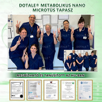 Utolsó lehetőség! Ne hagyd ki ezt a lehetőséget 50%-os kedvezménnyel! | 𝑫𝑶𝑻𝑨𝑳𝑬® Metabolit Nano Mikroszálas Tapasz